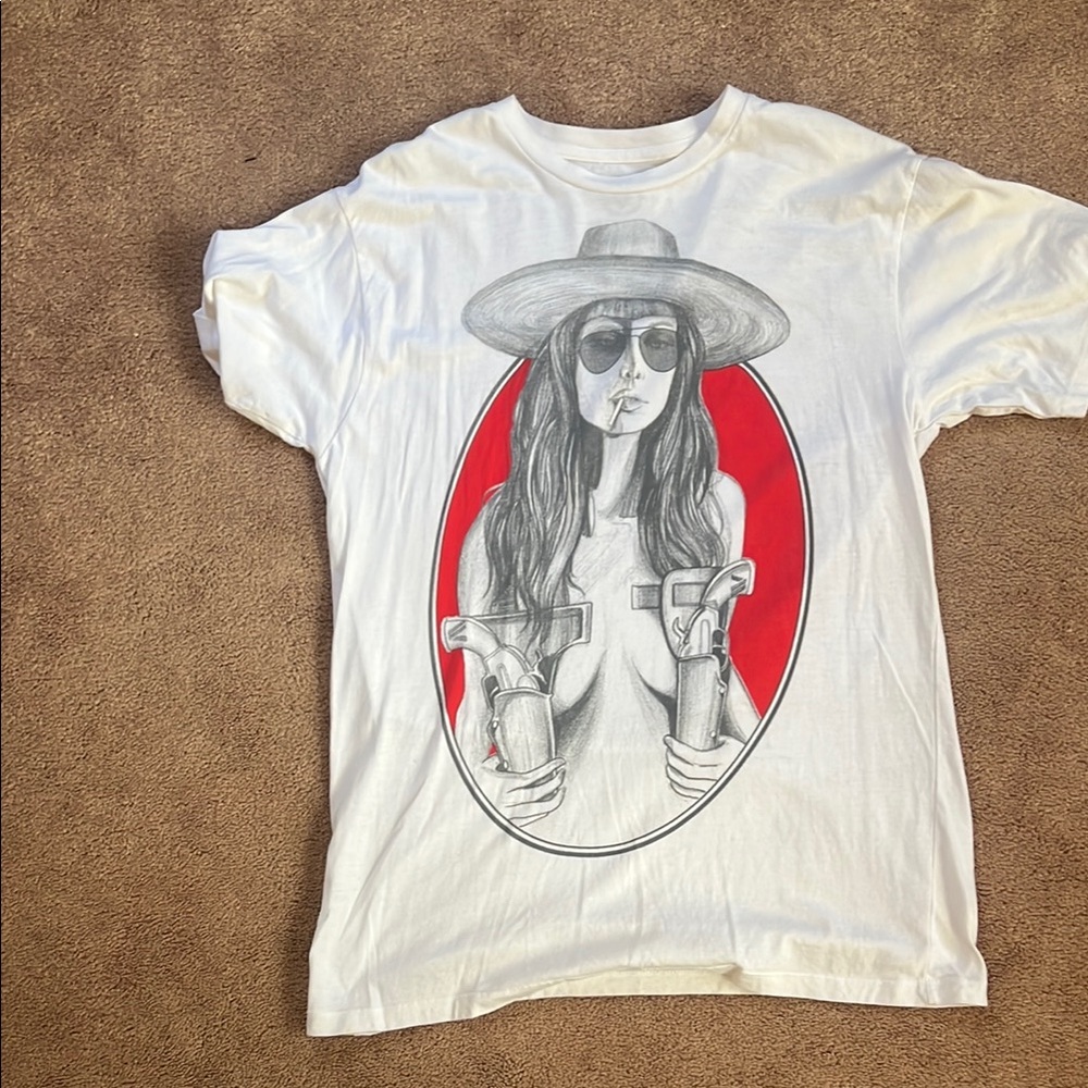 Graphic Tee with Artistic Design